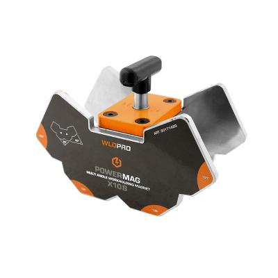 WLDPRO POWERMAG X10B Multiple Angle Welding clamp with on/off function (490N/50kg)